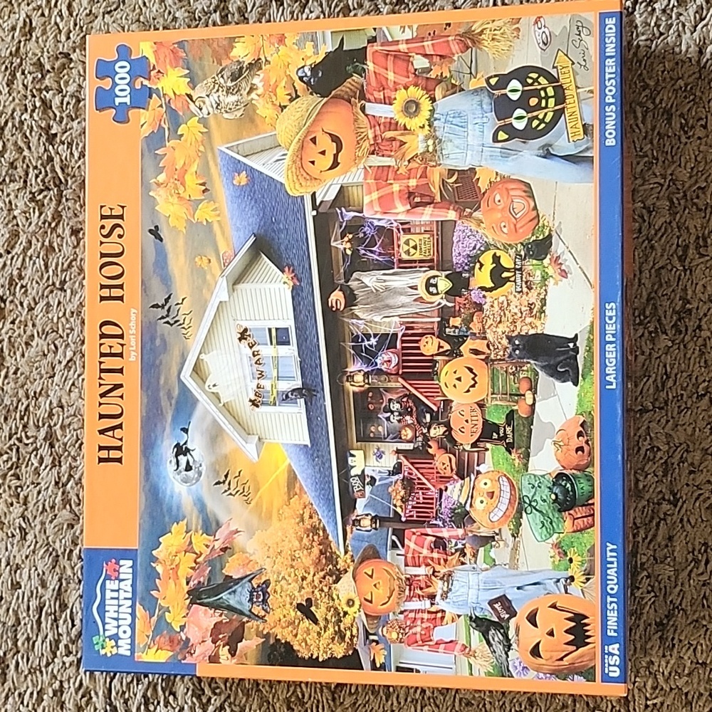 White Mountain Haunted House Puzzle